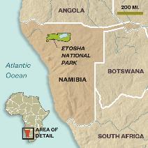 Map of area